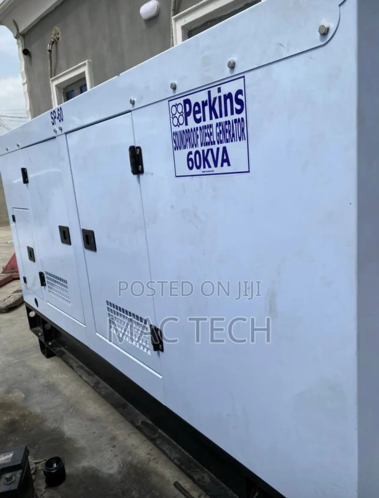 Perkins 60kva Soundproof Generator