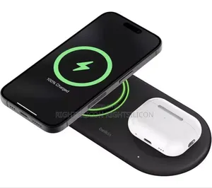 Usa Belkin Boostcharge Pro 2-in-1 Qi2 Wireless Charging Pad