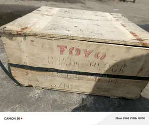 Toyo Chain Block 10-Ton X 6-Meter