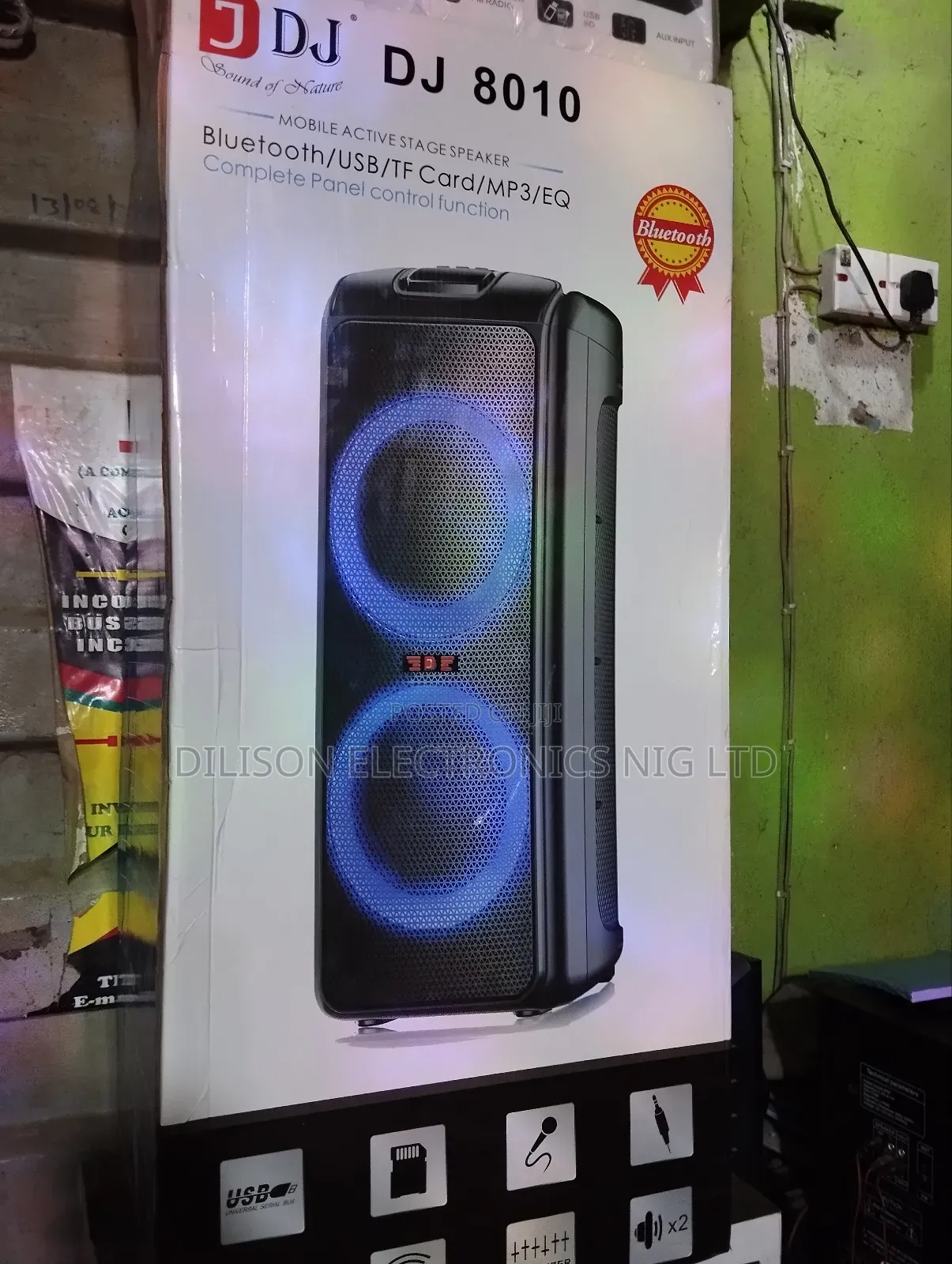 Djack Rechargeable Battery Bluetooth Speaker