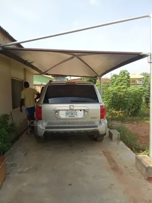 Carport Construction Works For One Car.