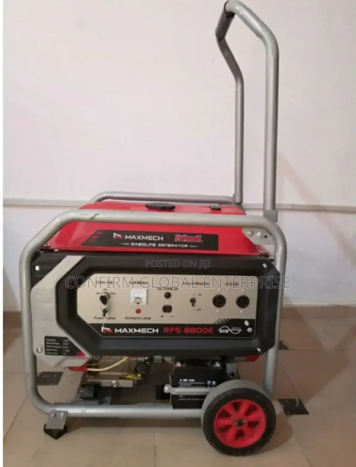 8.5kva Maxmech 100% Copper Key Starter Petrol Generator