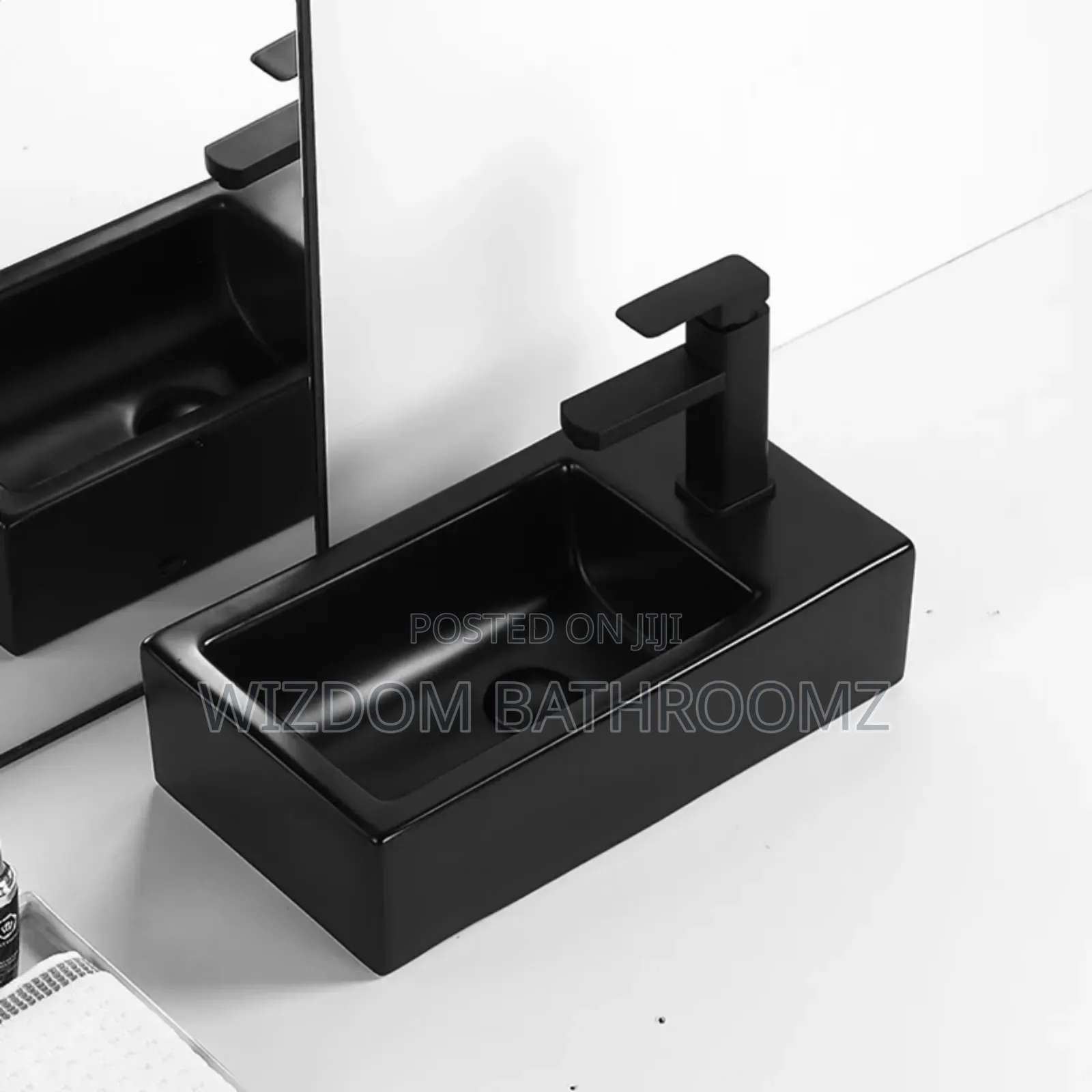 Black Counter Top Basin