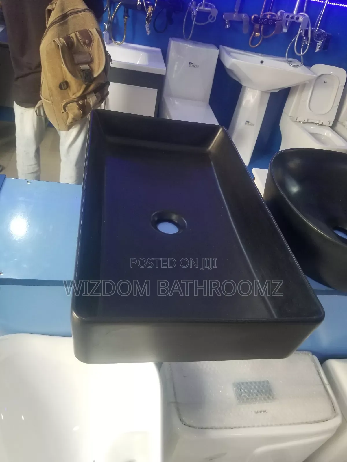 Black Counter Top Basin