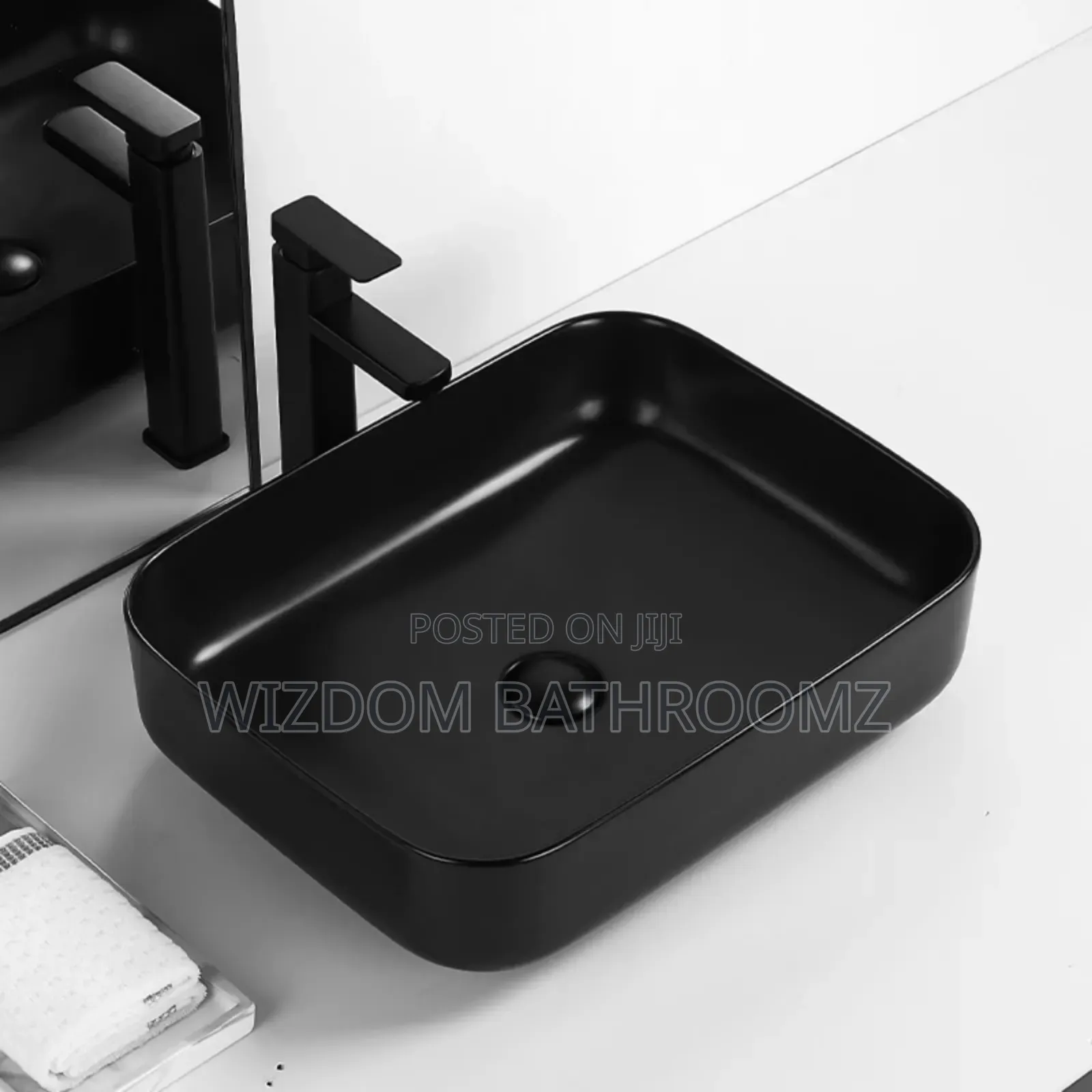 Black Counter Top Basin