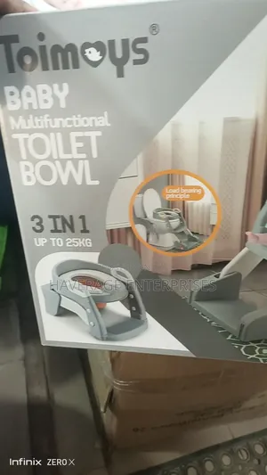 3in1 Baby Potty Seat Training Seat for Babies Kids 1-5 Years
