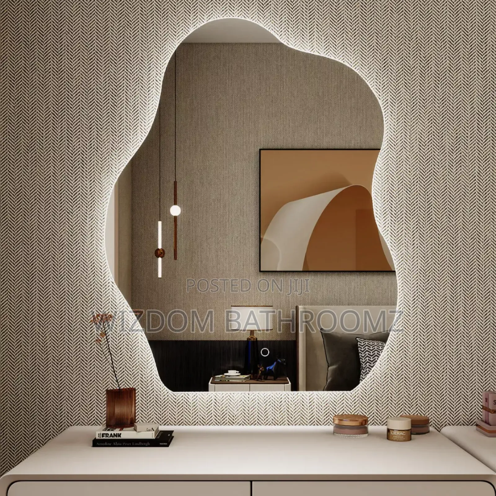 Led Mirrors With 3colour Lights