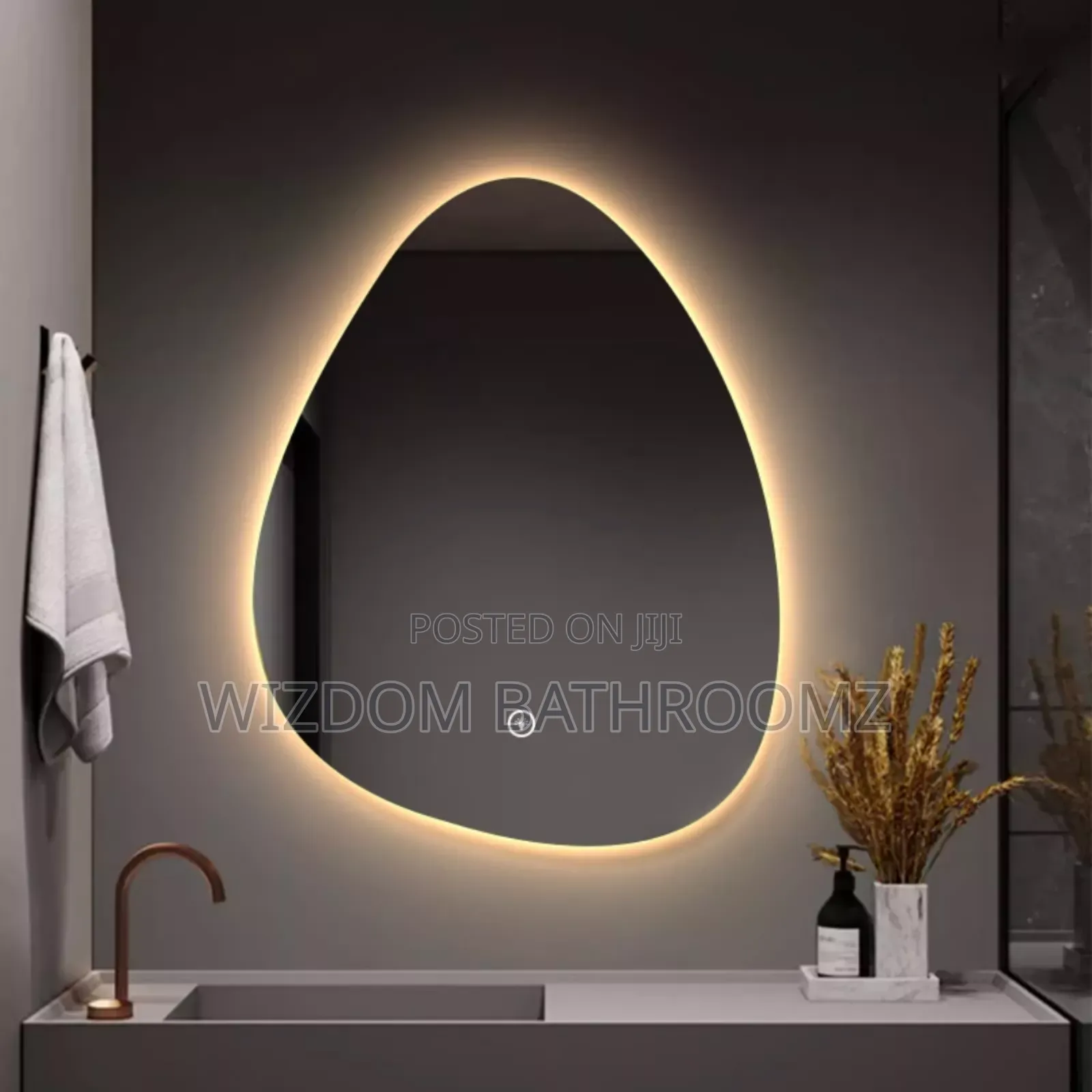Led Mirrors With 3colour Lights