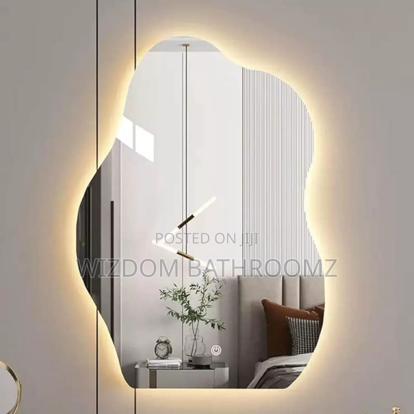 Led Mirrors With 3colour Lights