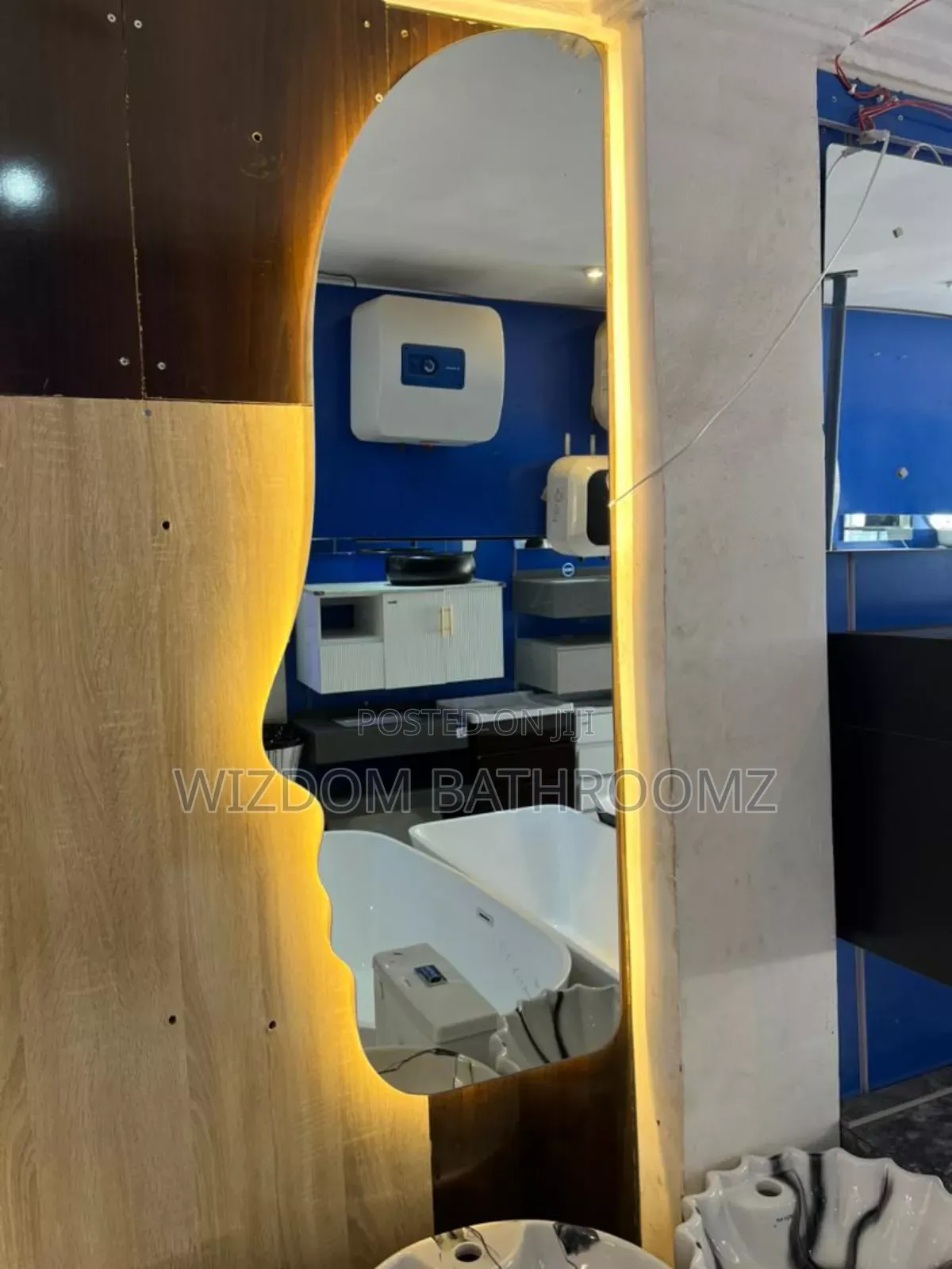 Led Mirrors With 3colour Lights