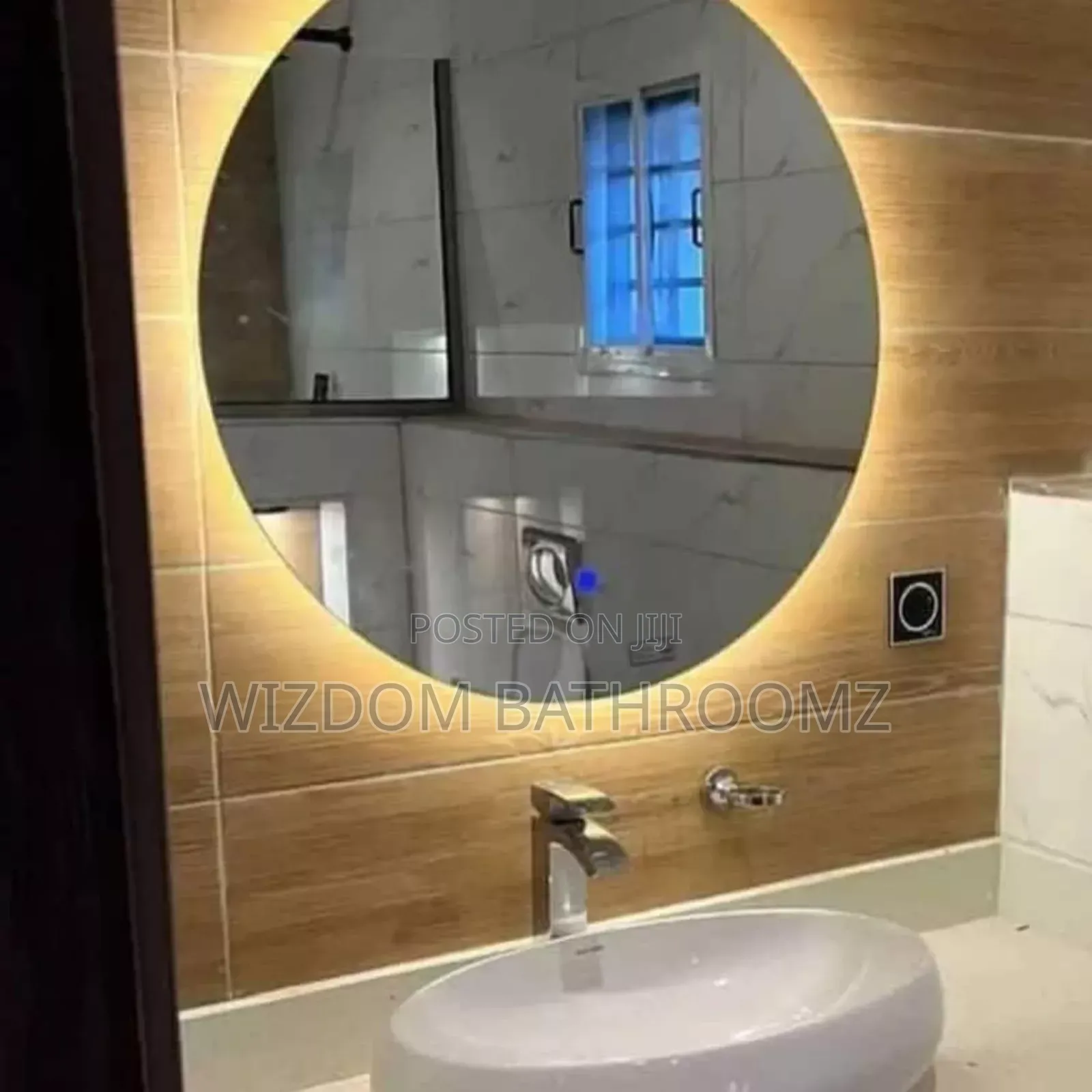 Led Mirrors With 3colour Lights