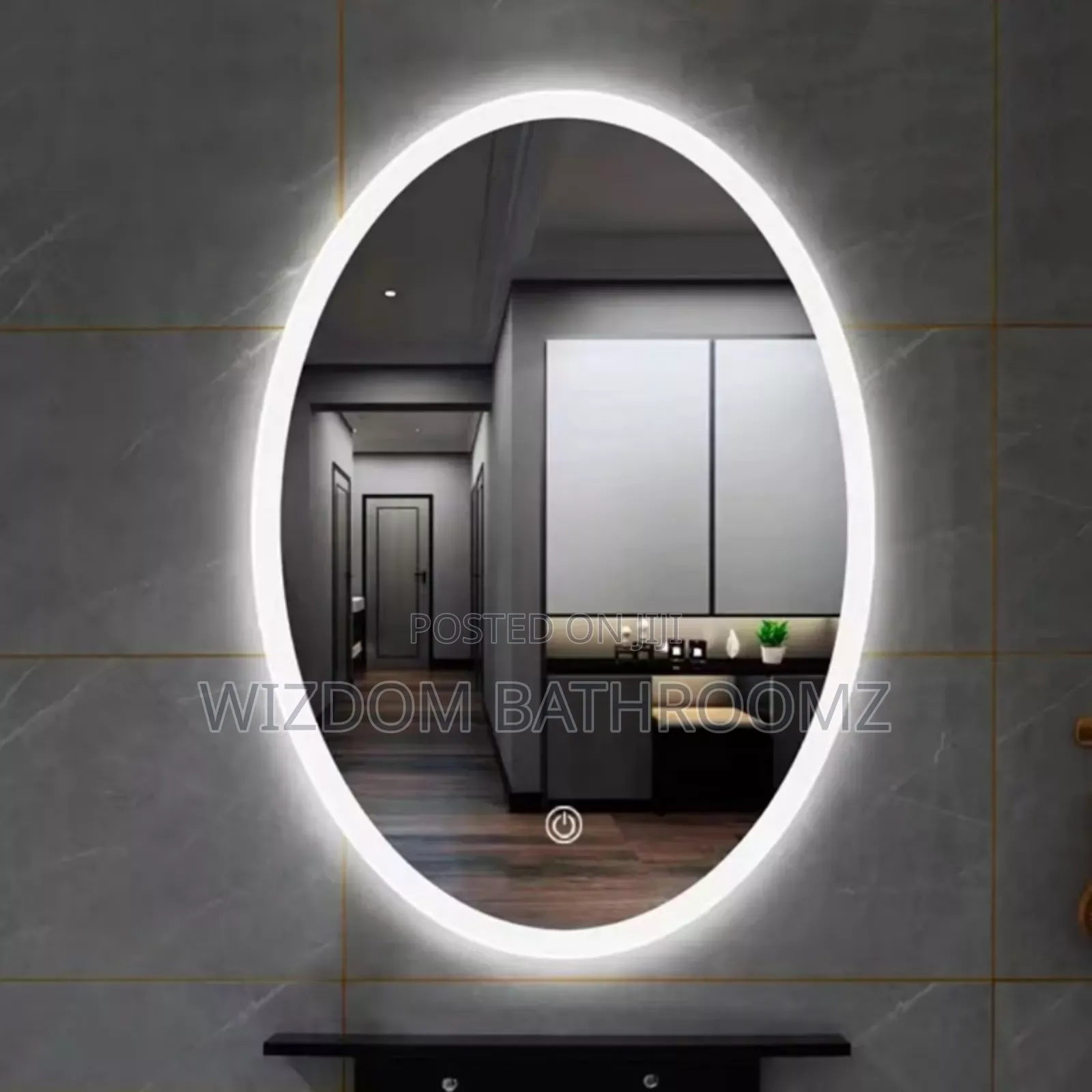 Led Mirrors With 3colour Lights