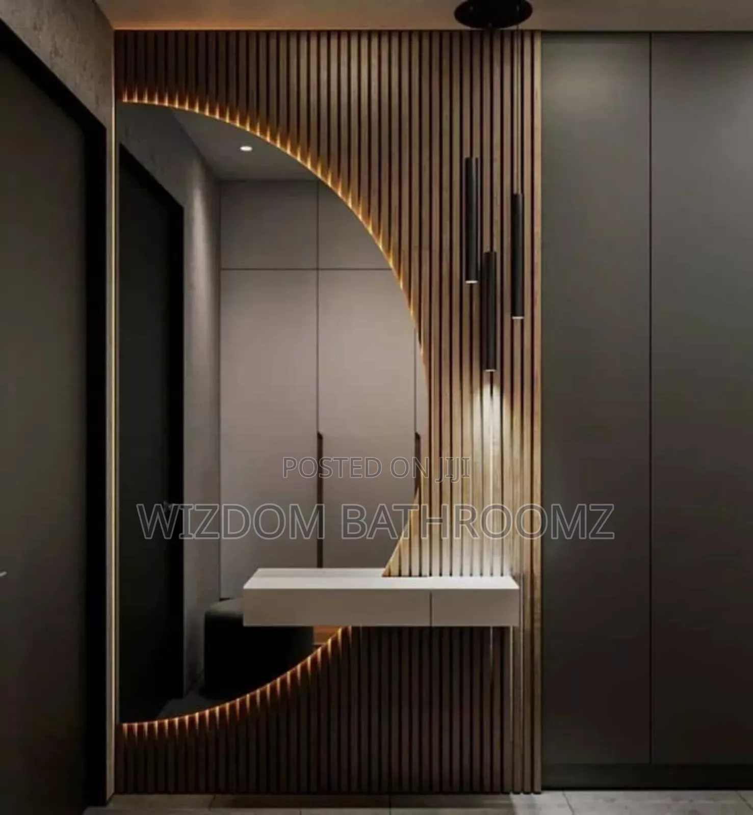 Led Mirrors With 3colour Lights