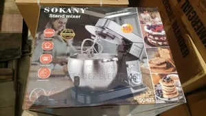 Photo - Sokany 10litre (2000w) Commercial Stand Cake Mixer With Bowl
