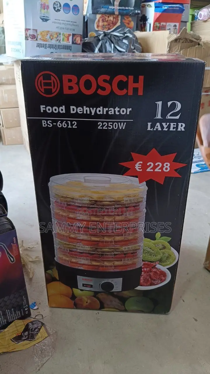 Bosch Food Dehydrator 12layers
