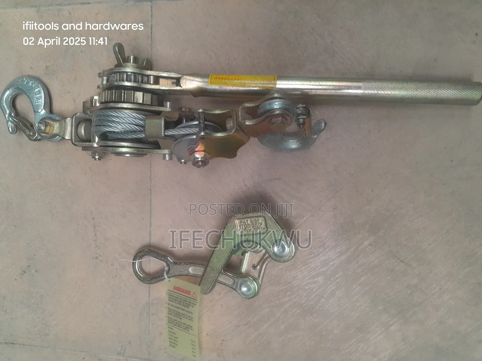 Heavy-Duty Cable Puller