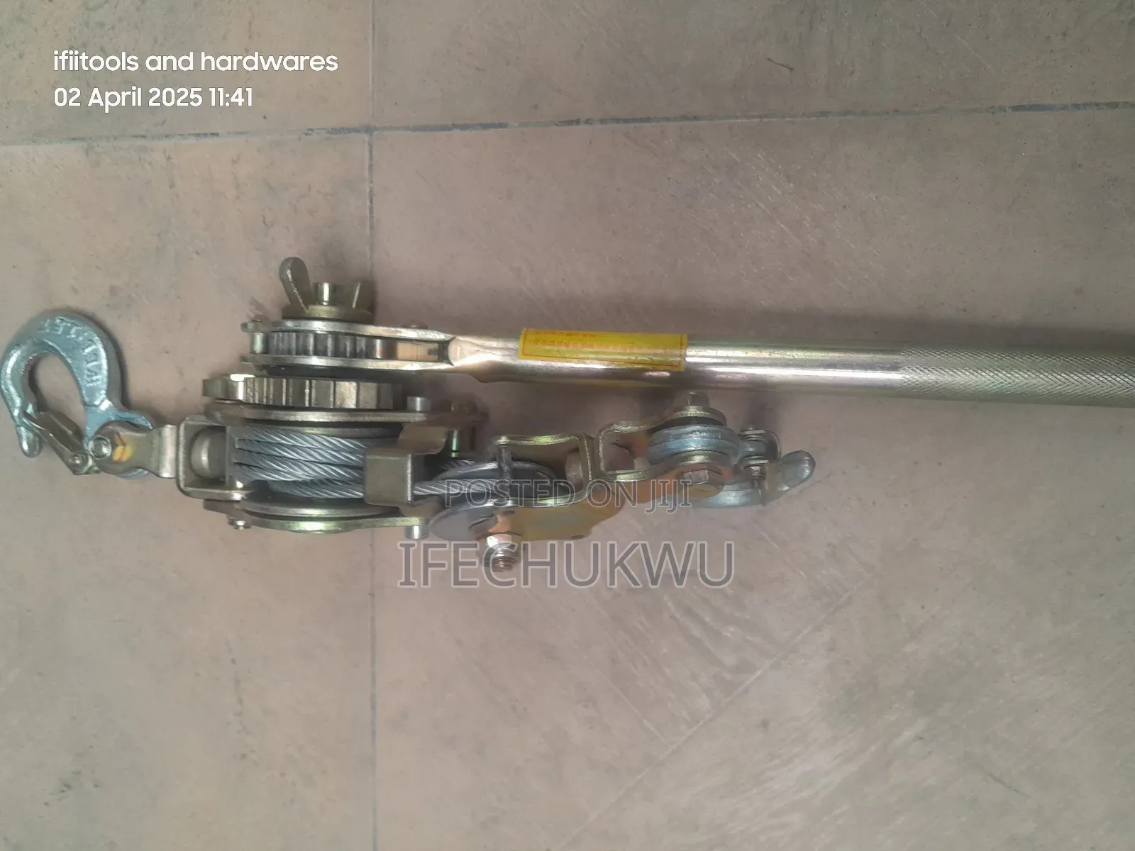 Heavy-Duty Cable Puller