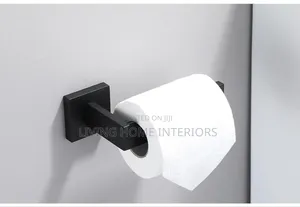 Wall Mounted Black Tissue Paper