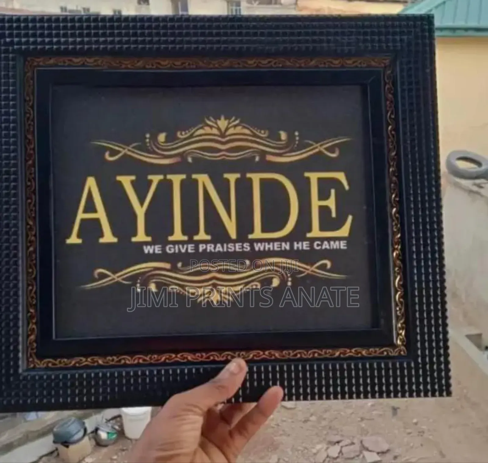 Name Frame Gift Items