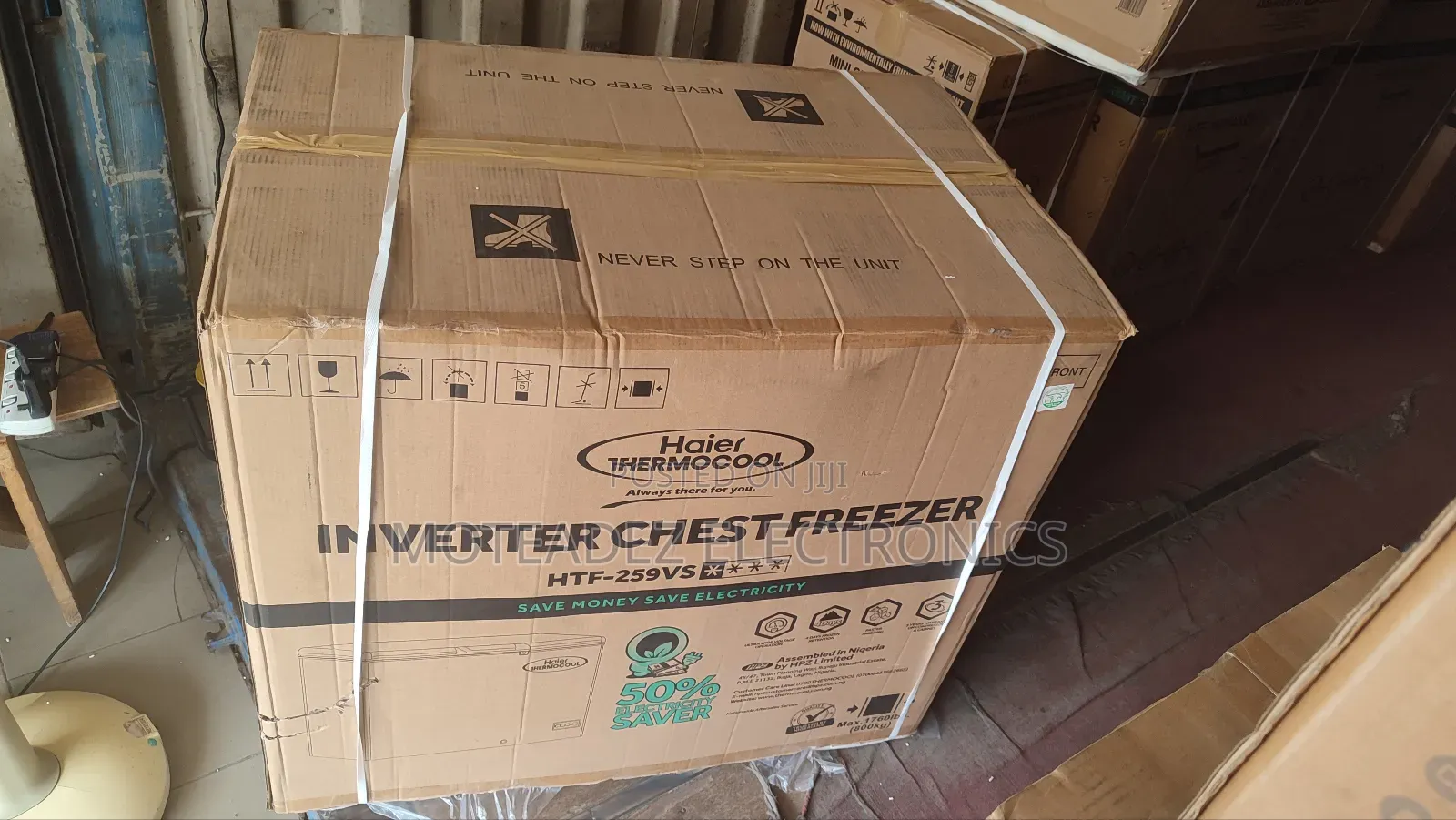 Haier Thermocool 259l Inverter Chest Freezer Silver Htf259vs