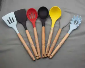Silicone Cooking Spoons Set (12 Pcs)