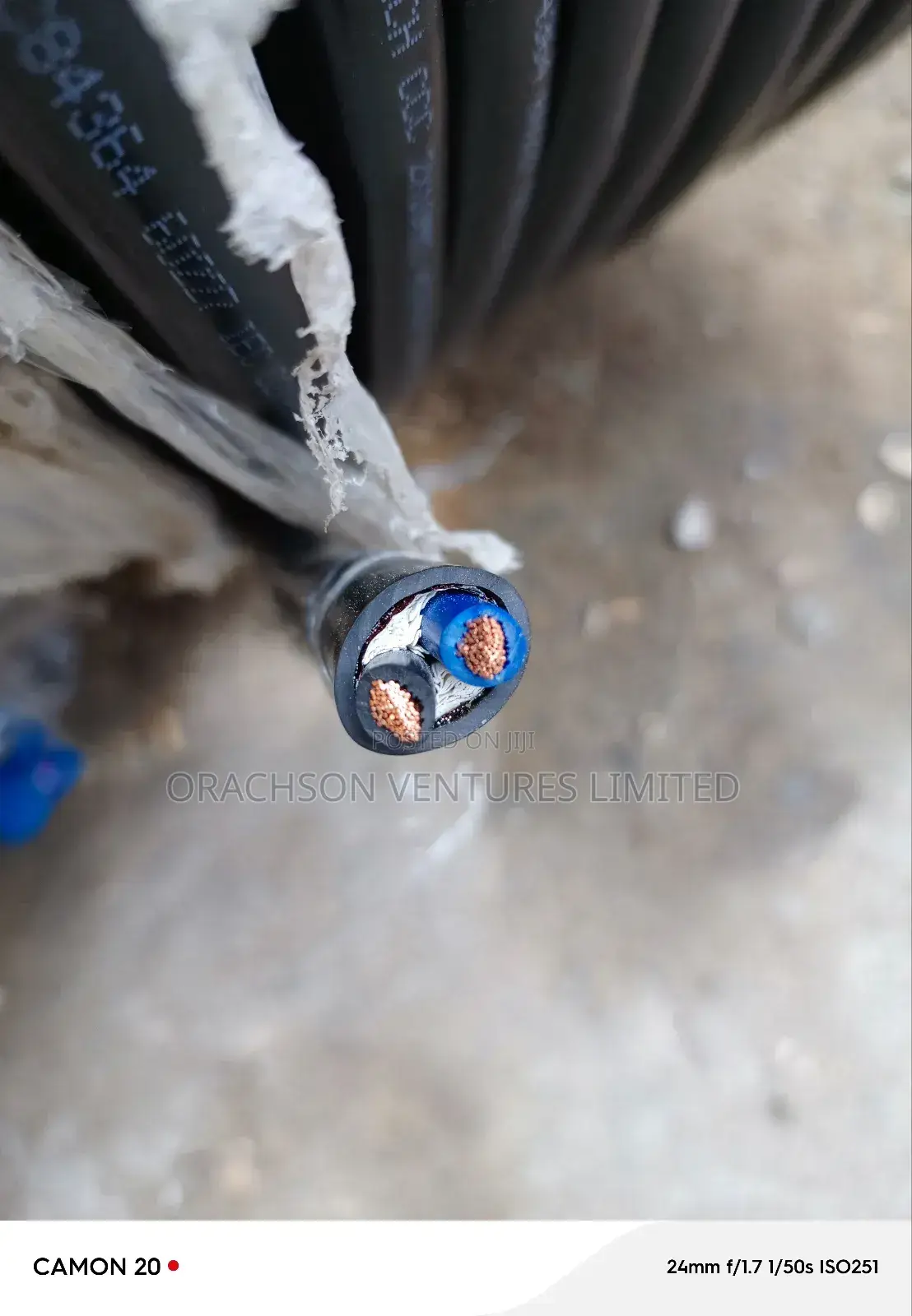 Solar Shielded Cable 6mm2x2core