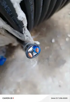 Solar Shielded Cable 6mm2x2core