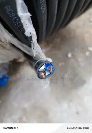 Solar Shielded Cable 6mm2x2core
