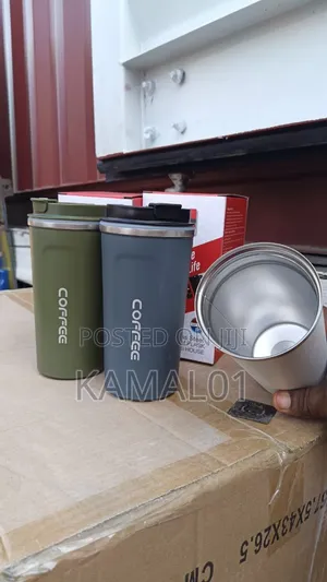 Photo - Stainless Steel Thermal Tumbler, Coffee Thermal Cup