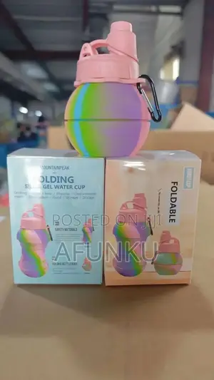 Silicone Foldable Water Bottle