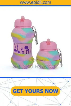 Silicone Foldable Water Bottle