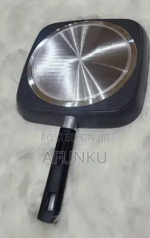 Quality Nonstick Induction Bottom Grill Fry Pan 28cm.