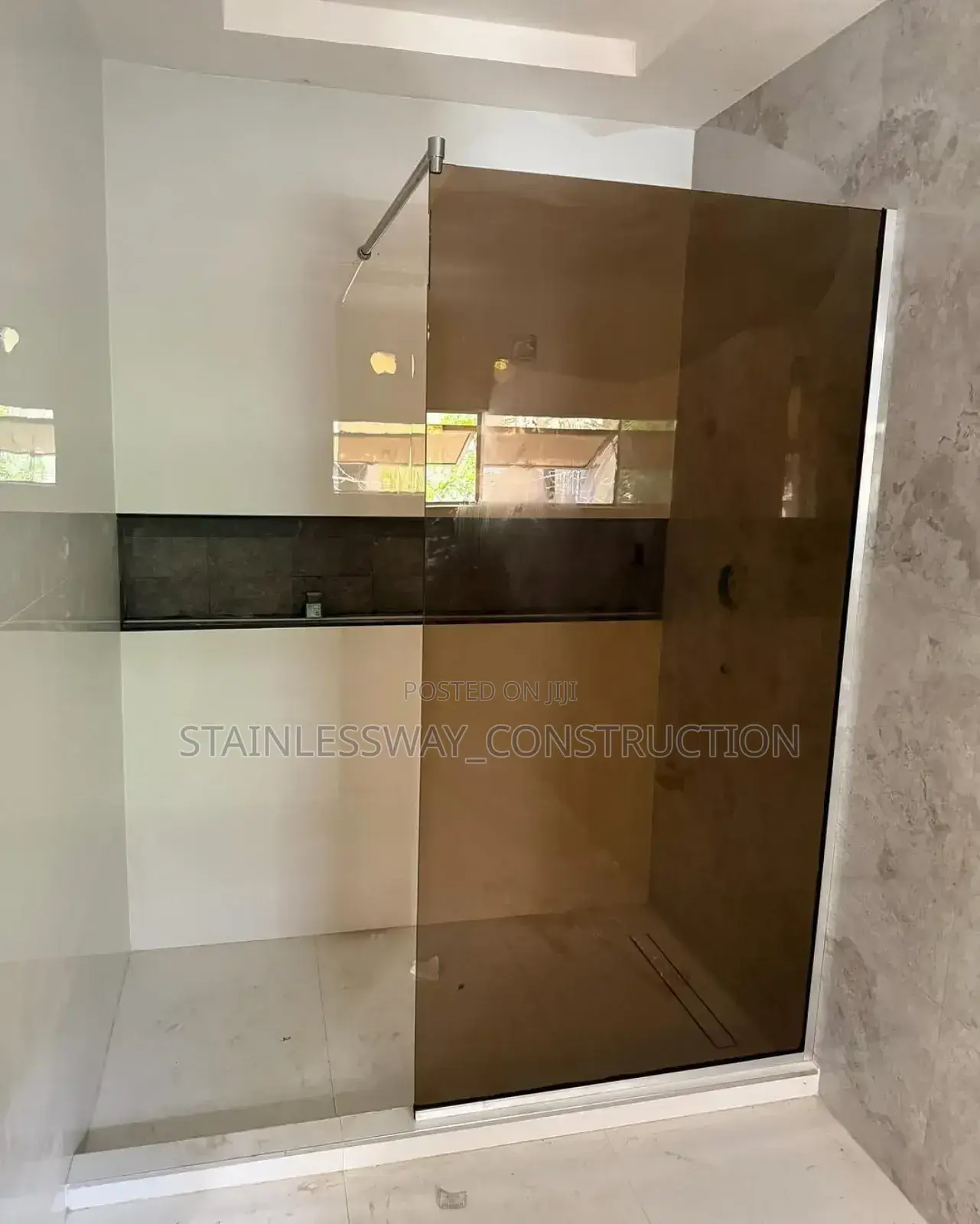Fix Cubicle Glass Tinted