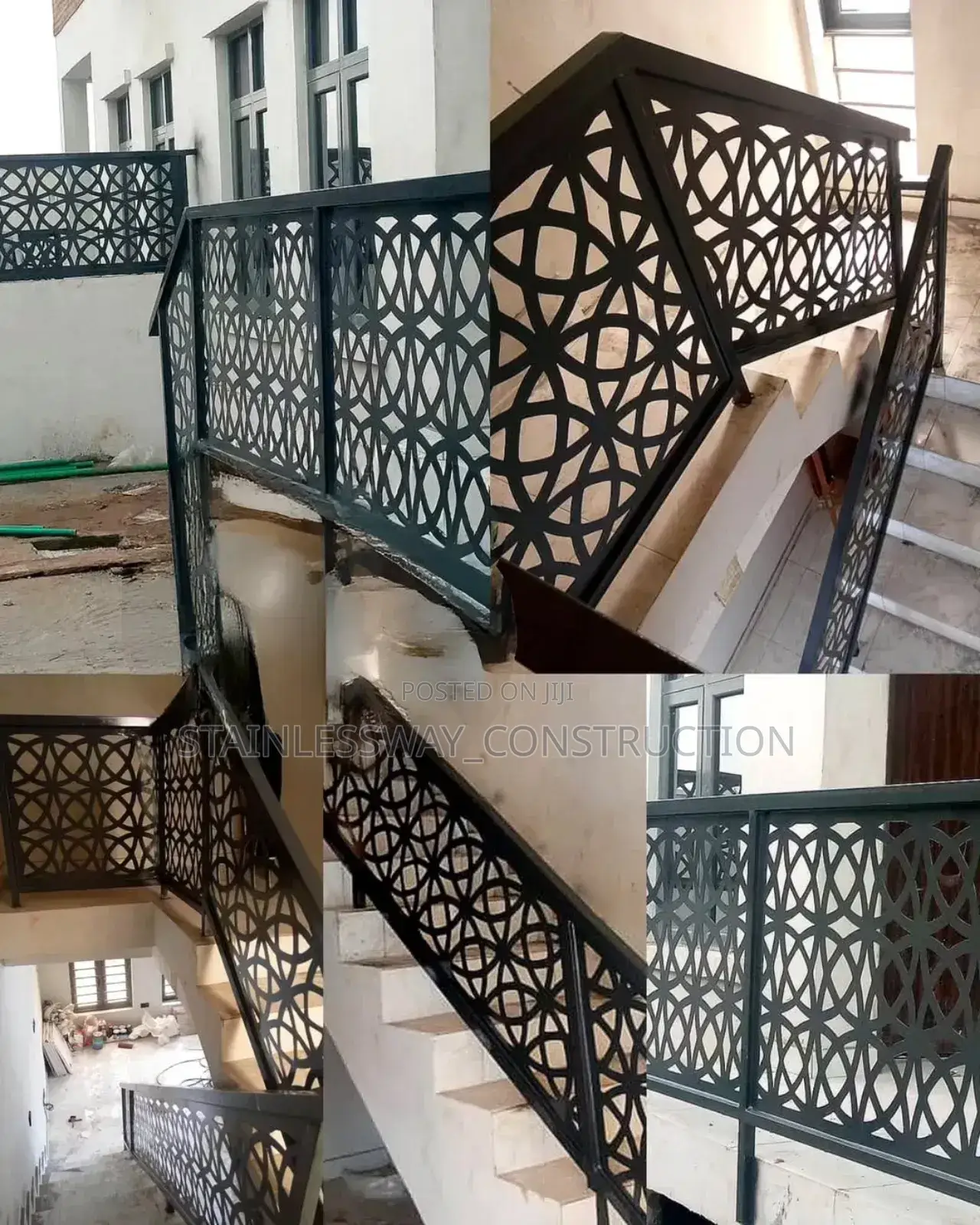 Black Colour Lasertechhandrail Designs Masterpro