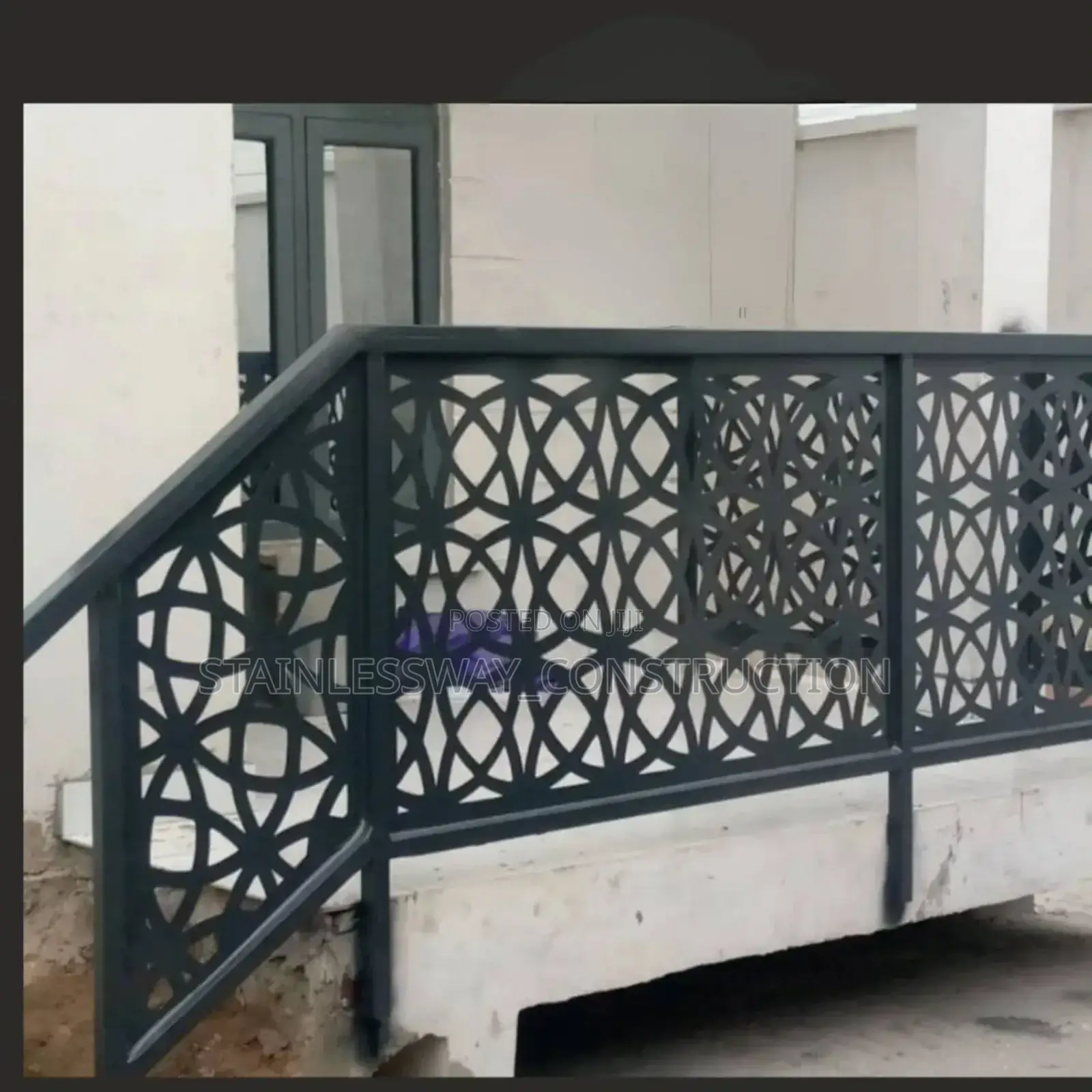 Black Colour Lasertechhandrail Designs Masterpro