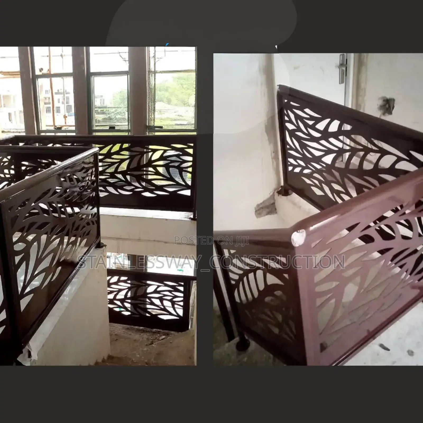 Black Colour Lasertechhandrail Designs Masterpro