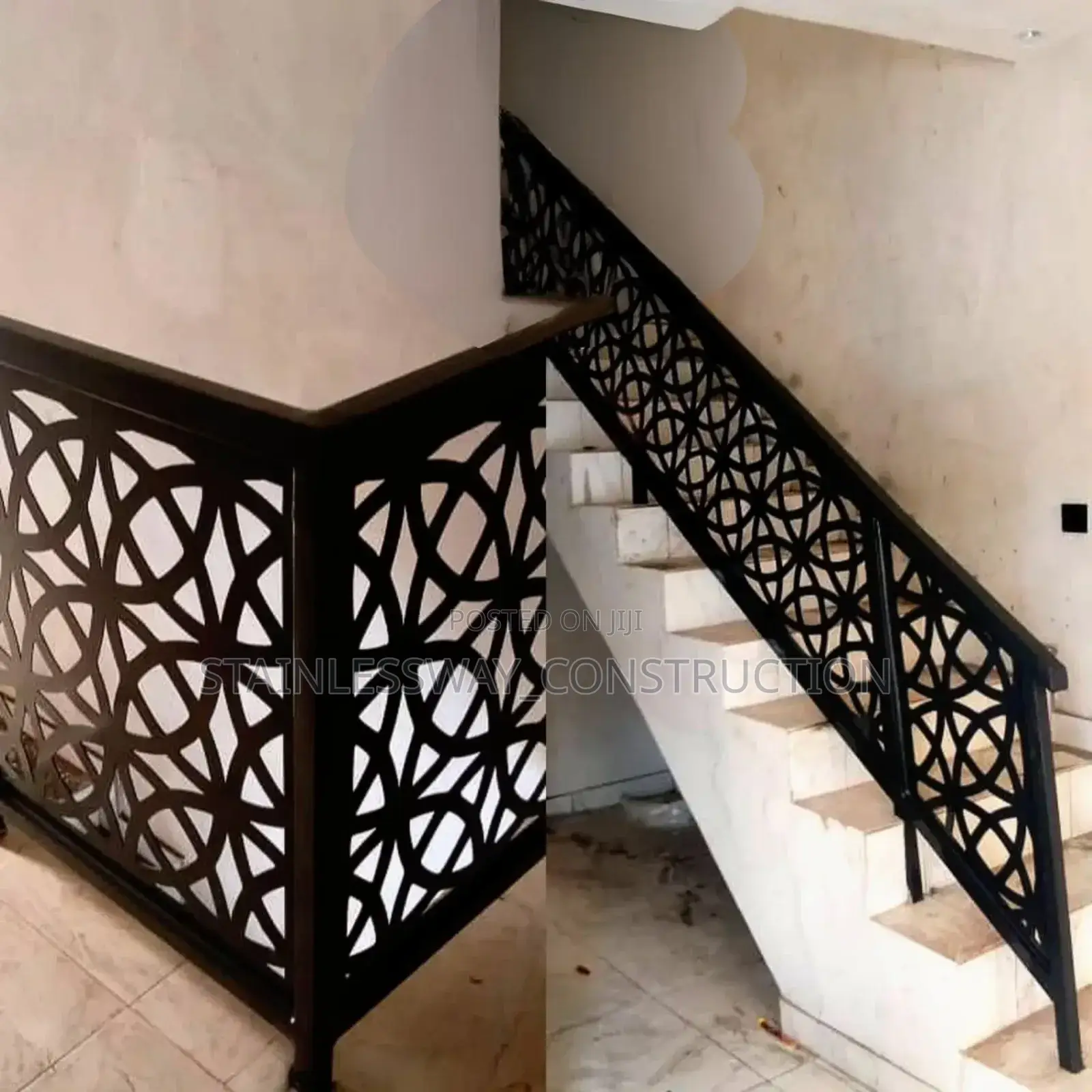 Black Colour Lasertechhandrail Designs Masterpro