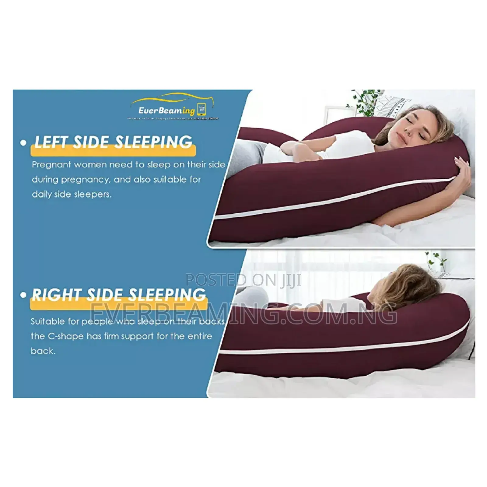 Pregnancy Maternity and Relaxation Pillows _ Wine