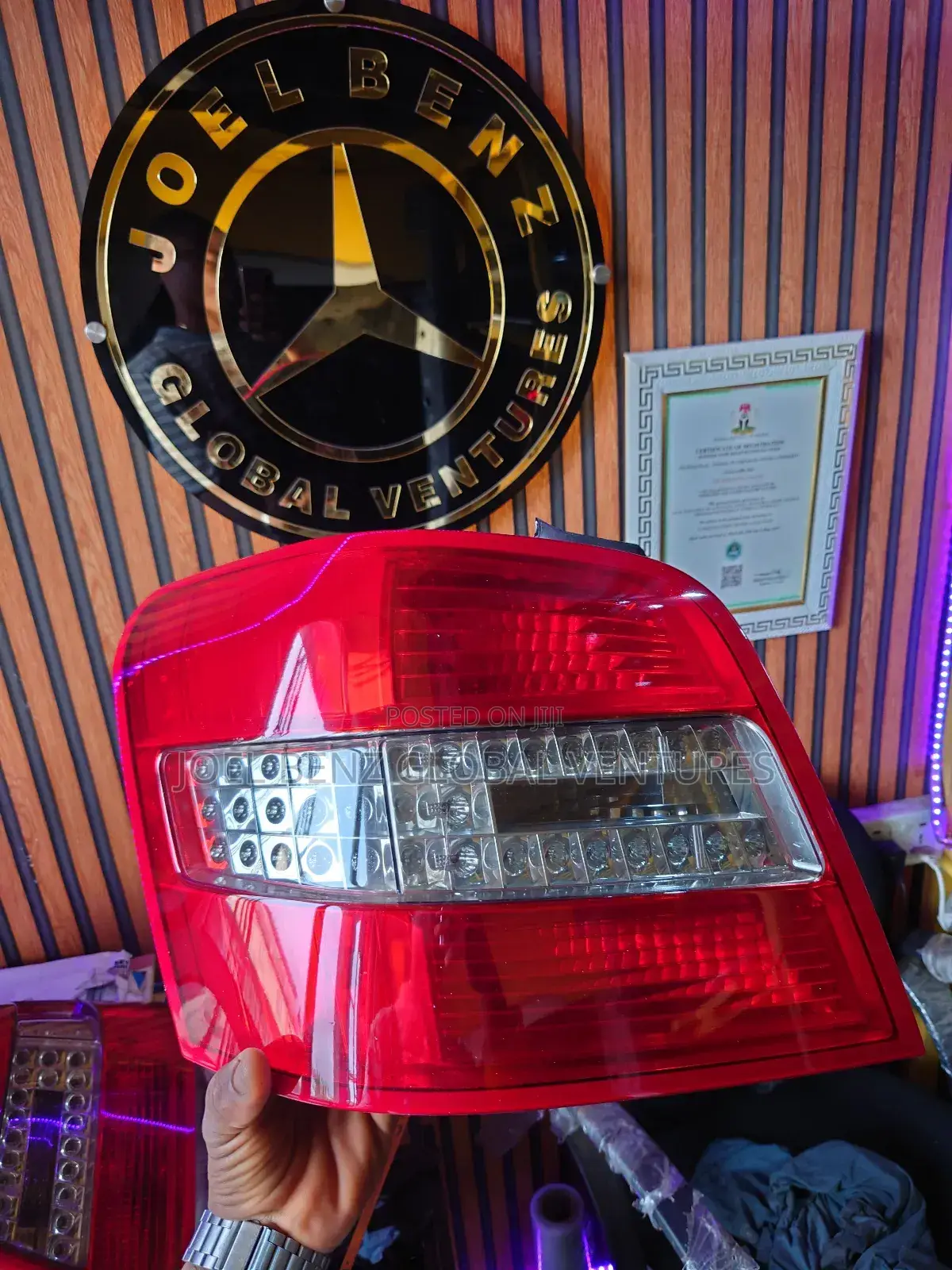 Glk350 2012 Direct Come Left Back Lights