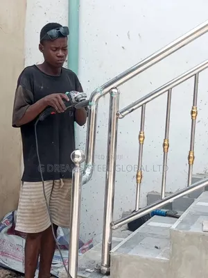 Unstained Stainless Handrails