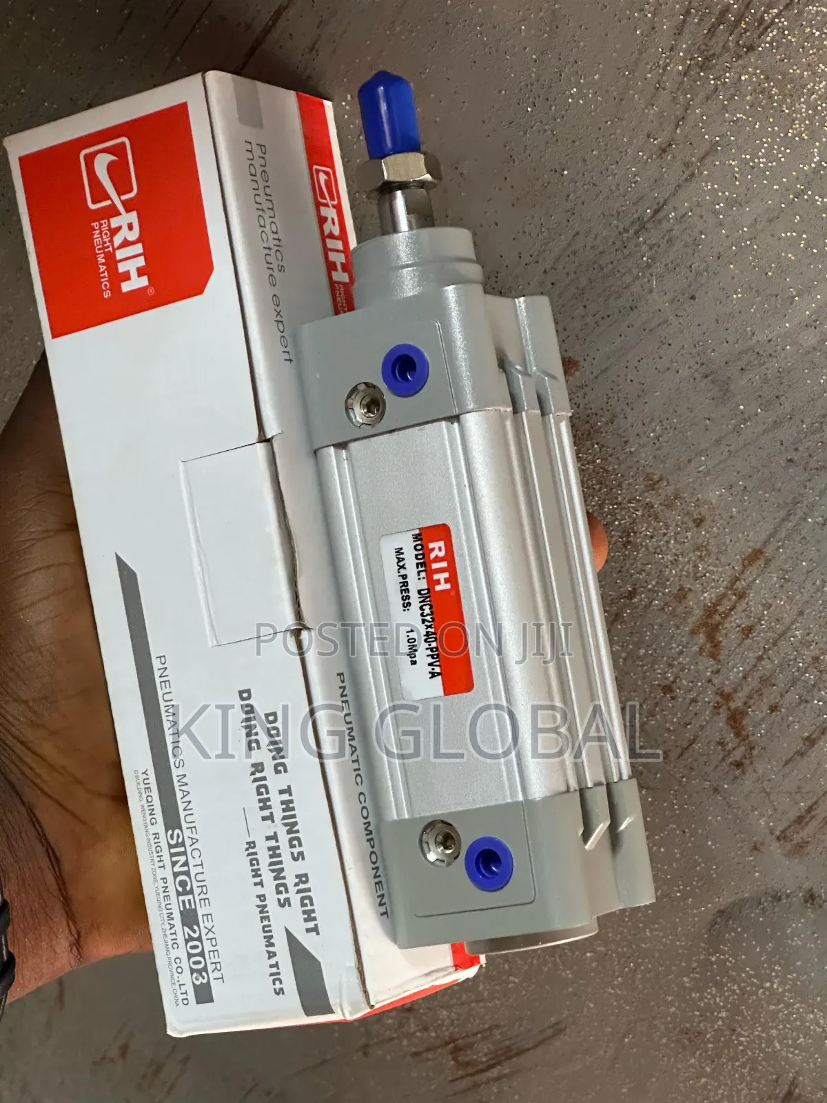 Pneumatic Cylinder.