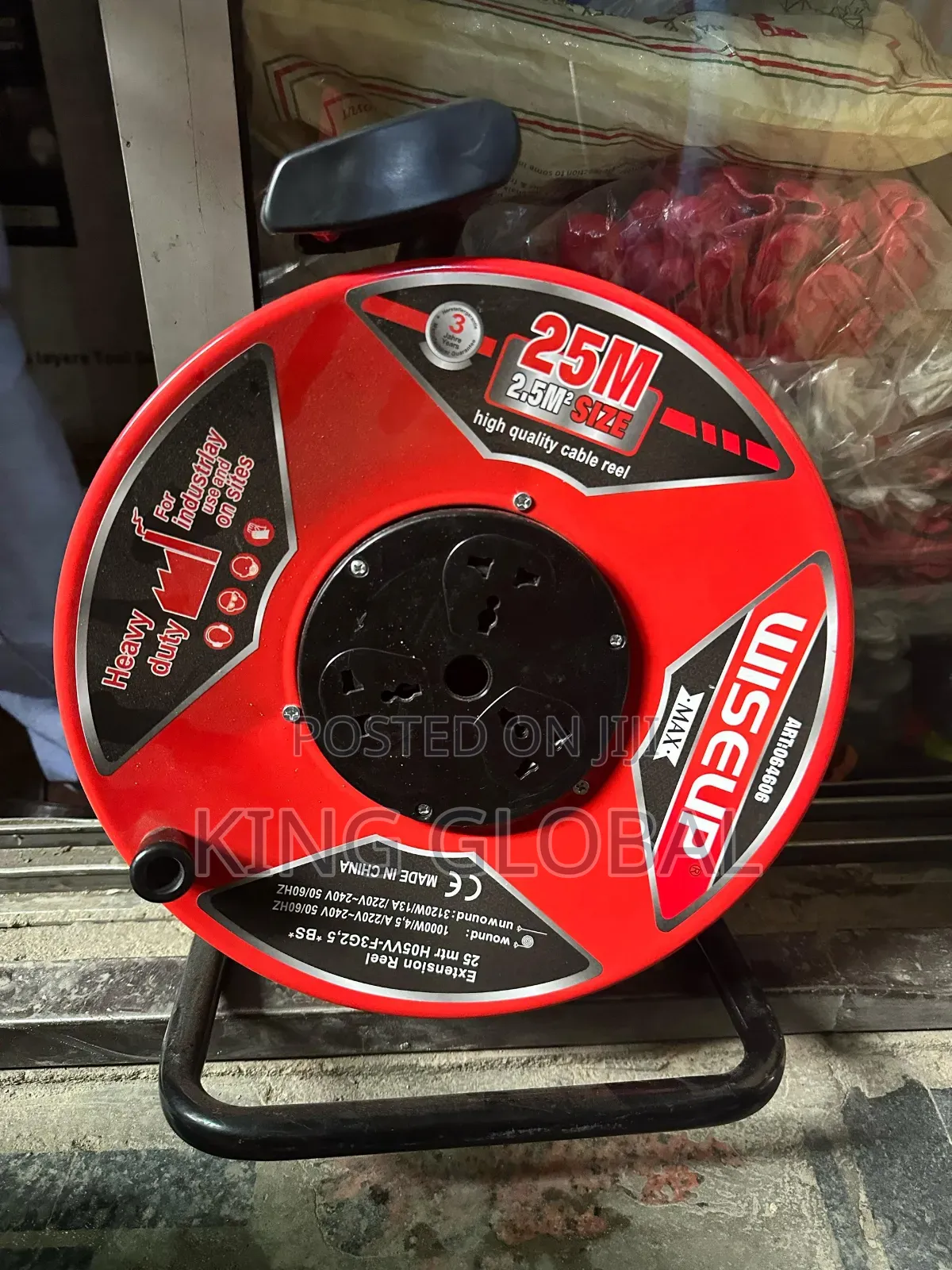 Wiseup Extension Cable Reels (25meter)