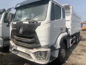 Covid 19 Howo Dump Truck White Color