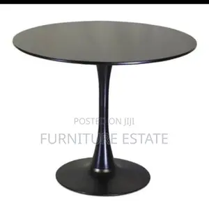 All-Black 80cm Mini Dining Table