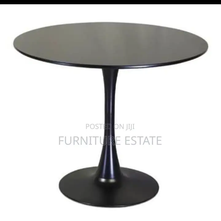 All-Black 80cm Mini Dining Table