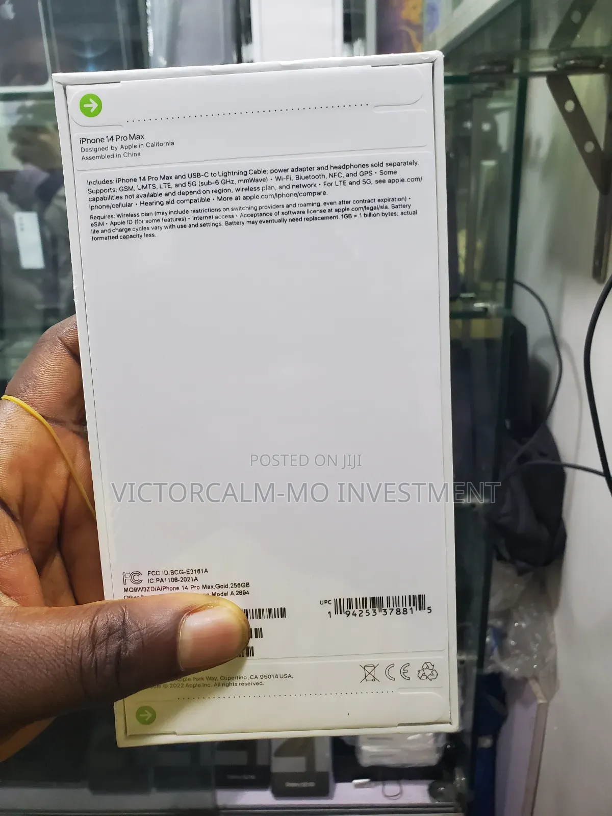 New Apple iPhone 14 Pro Max 256 GB Gold