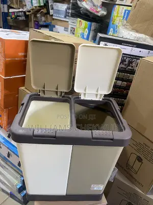 Double Waste Bin