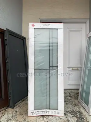 Frosted Toilet Glass Door