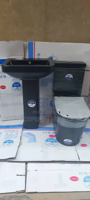 Black Luxury England Toilet