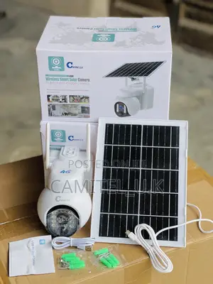 V380 Pro 4g Smart PTZ Solar Security Camera